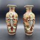 Paire de Vases Satsuma Japon debut XXe