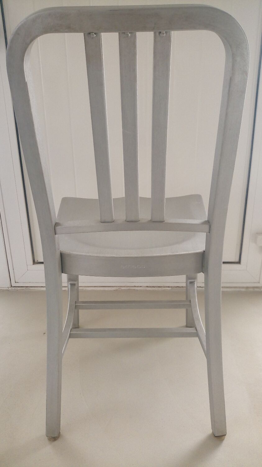 Lot de 4 chaises us navy emeco