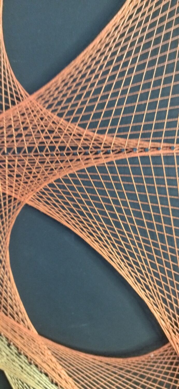 Painting stretched wires