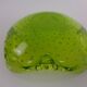 Green Sommerso Murano Glass Ashtray, Italy, 1960s