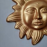 Golden terracotta sun handmade boho bohemian wall decor