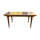 Rosewood table 60s with extensions of LB manufacturer