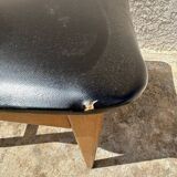 Set of 4 Scandinavian style teak chairs