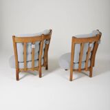 Guillerme & Chambron wooden armchair