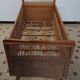 Vintage Rattan Baby Bed