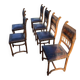 6 Henri II chairs