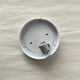 Round wall light ceiling light whitened glass porthole 1970 1980