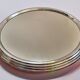 Round chrome metal tray D.27
