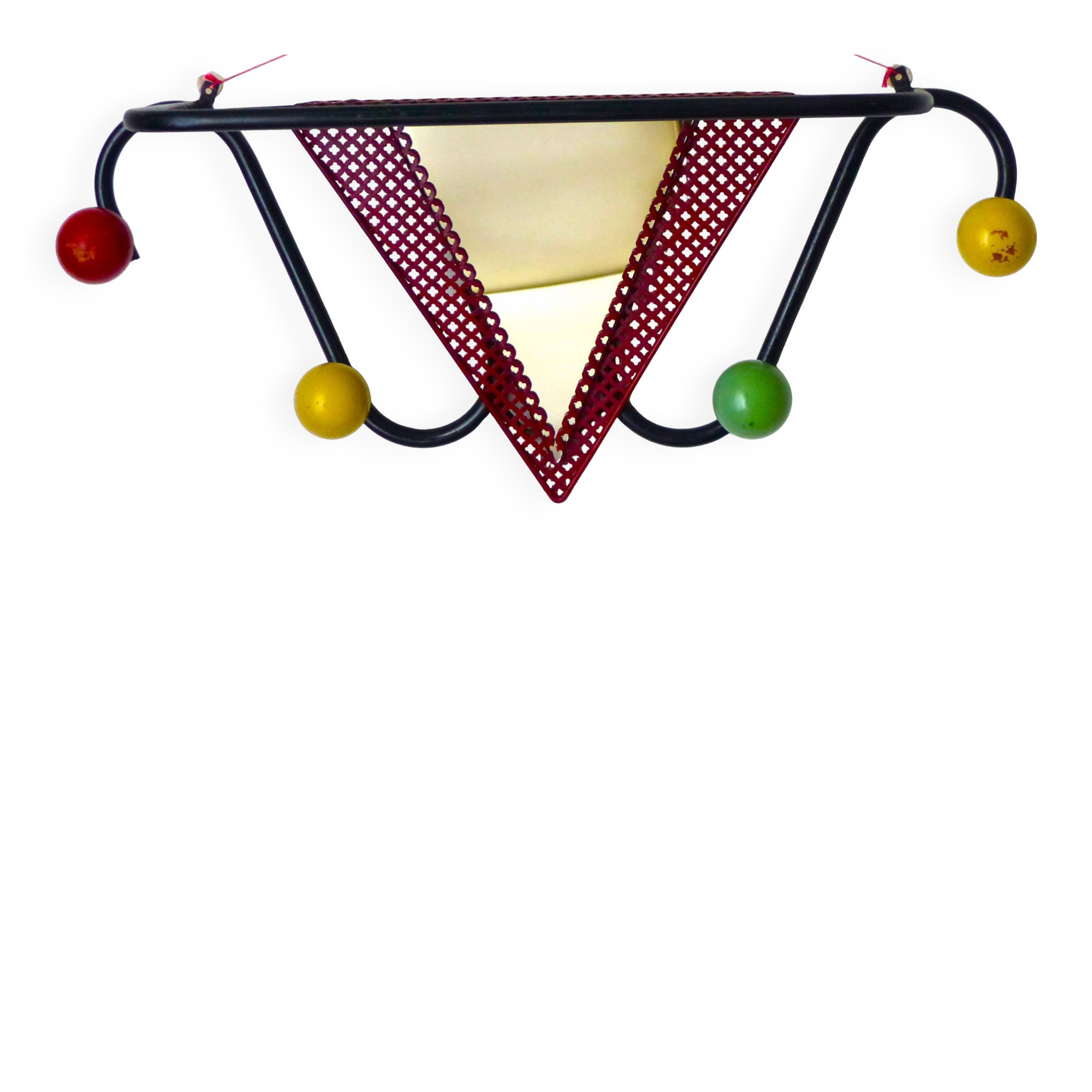 Mathieu MATEGOT Wall-mounted coat rack from the 1950s/1960s