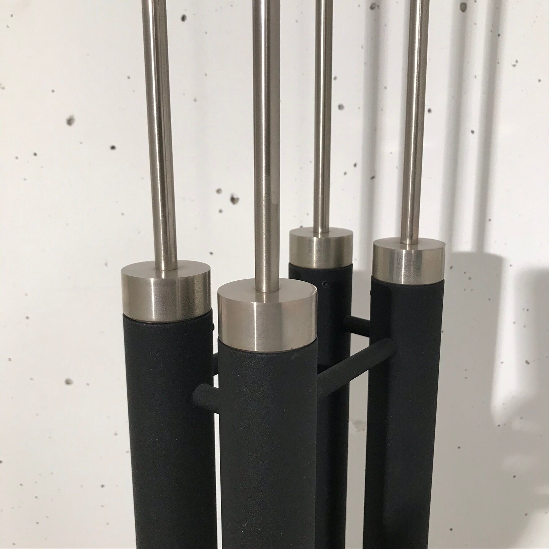 Paire de lampadaires Pierre Lallemand pour Moonlight, 1990
