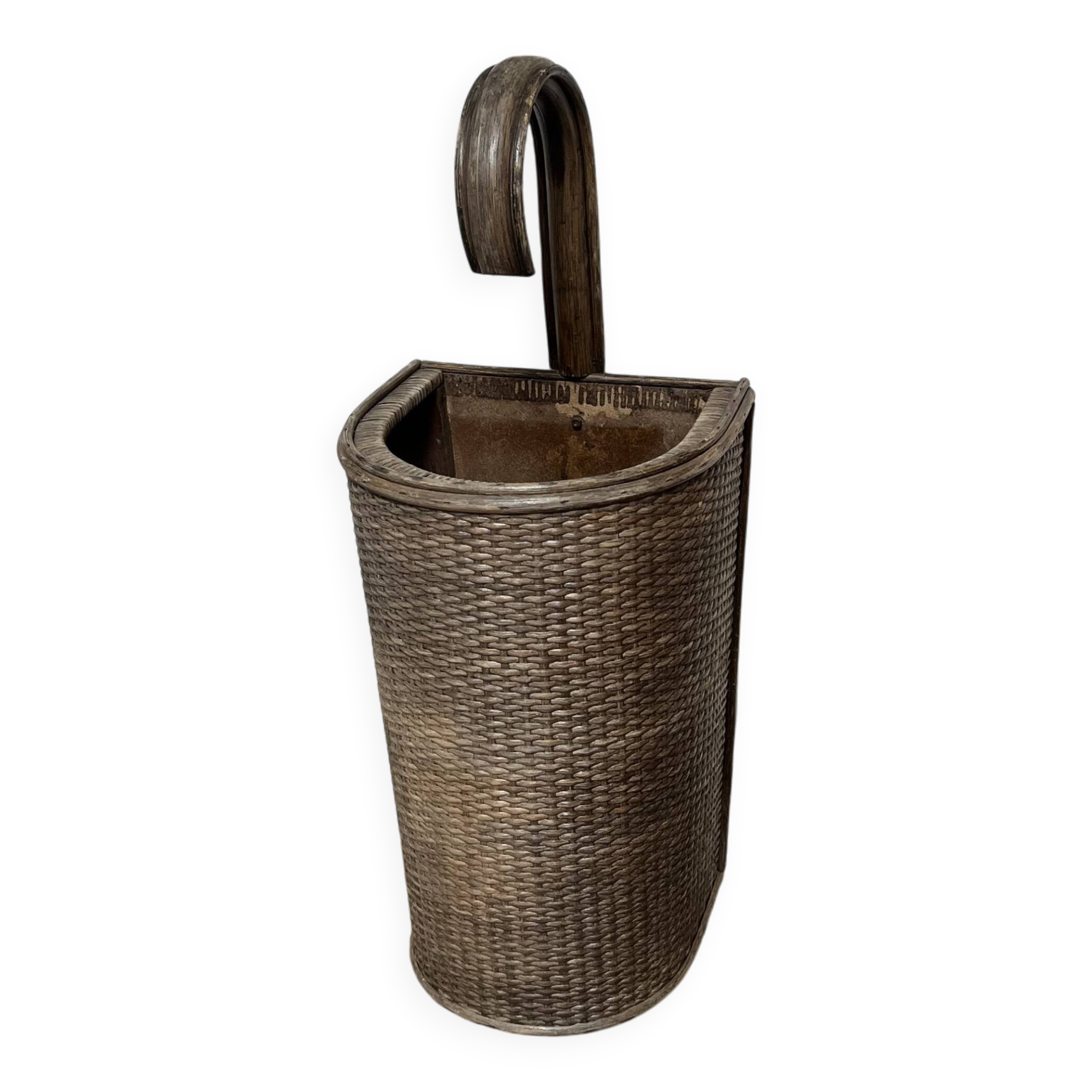 Wicker umbrella stand