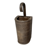 Wicker umbrella stand