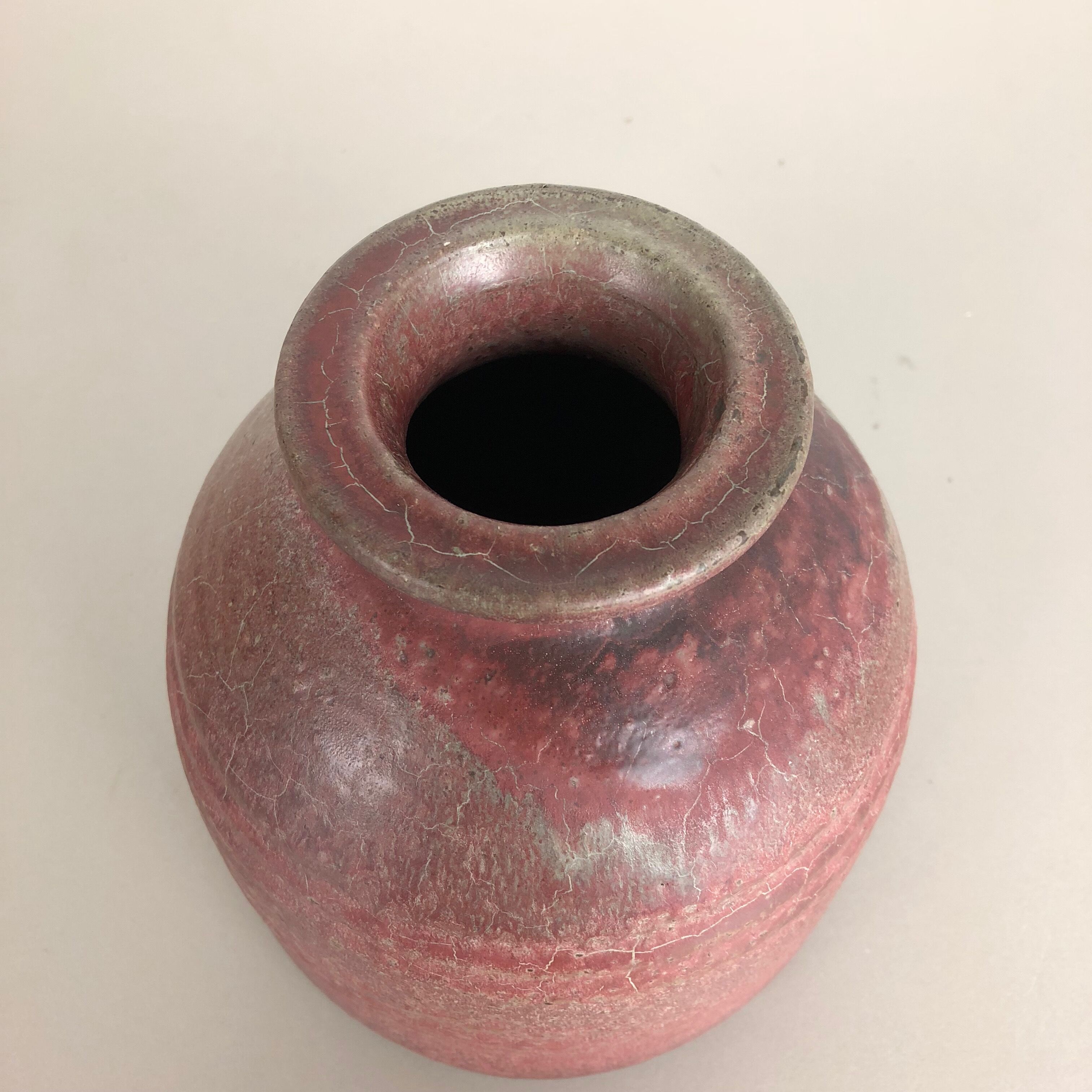 1960 ceramic studio pottery vase by Piet Knepper for Mobach Netherlands