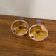 Pair of porcelain candlesticks