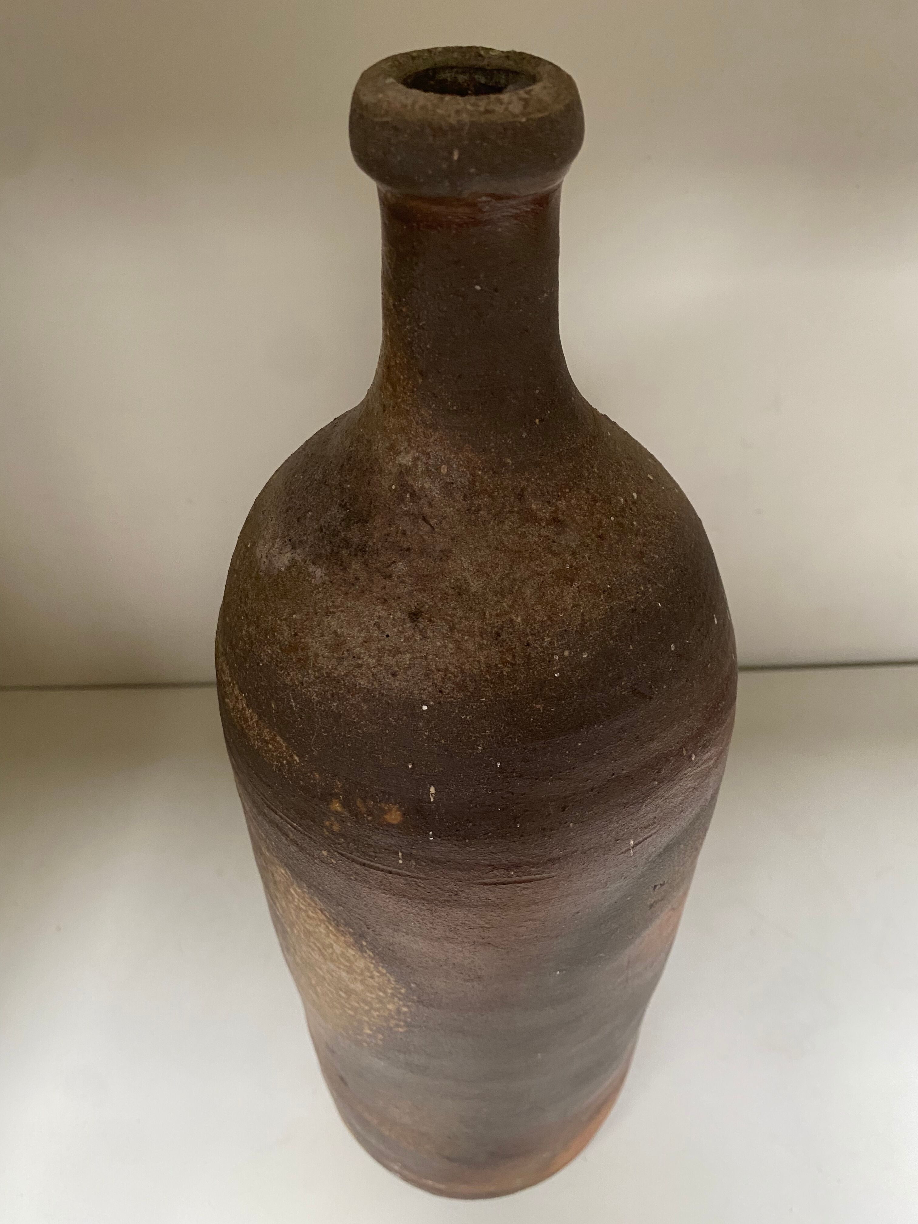Old sandstone bottle