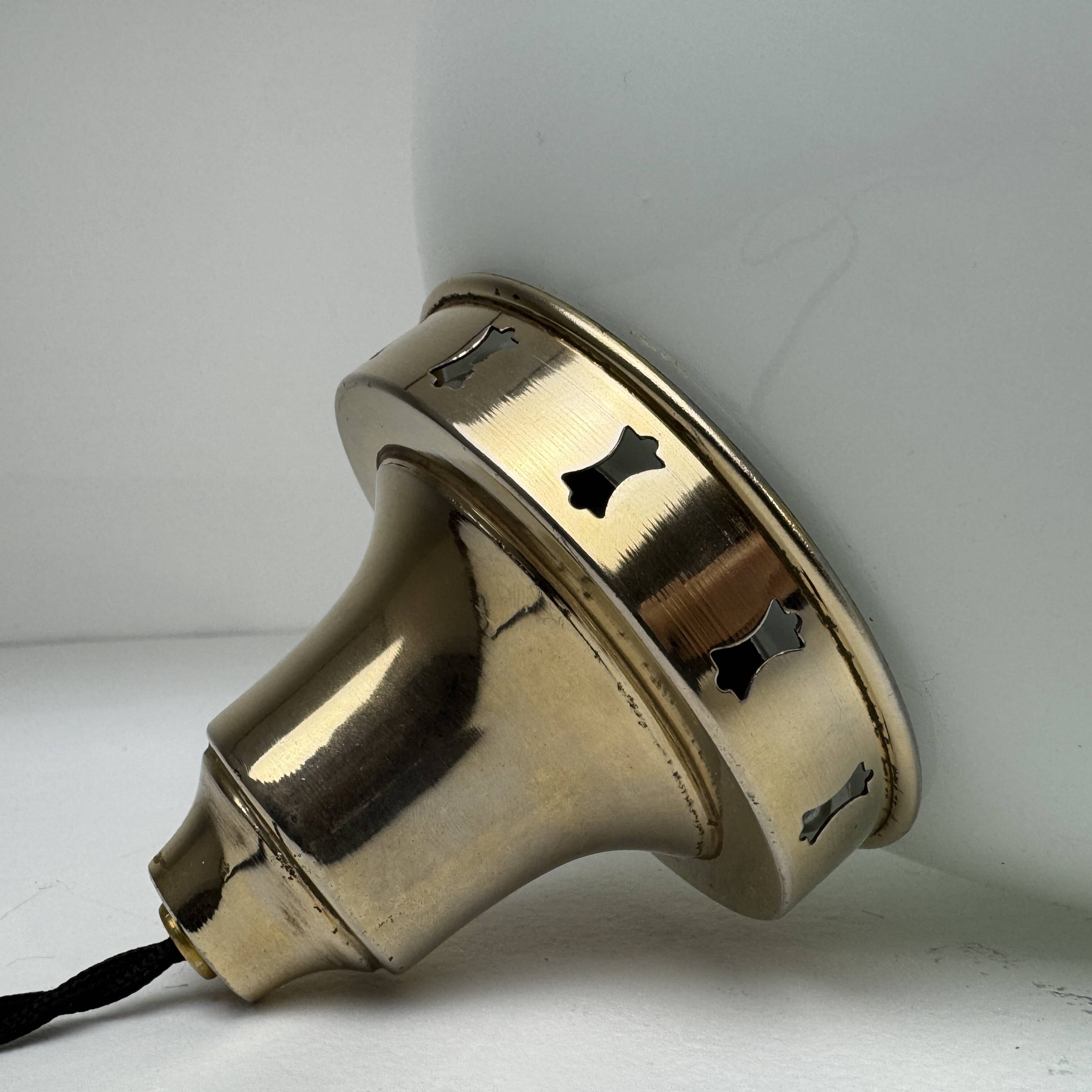 Vintage 23 cm xl opaline pendant light