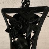 Chandelier glass paste