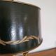 Antique Empire Style Bouillotte Lamp in brass and tin