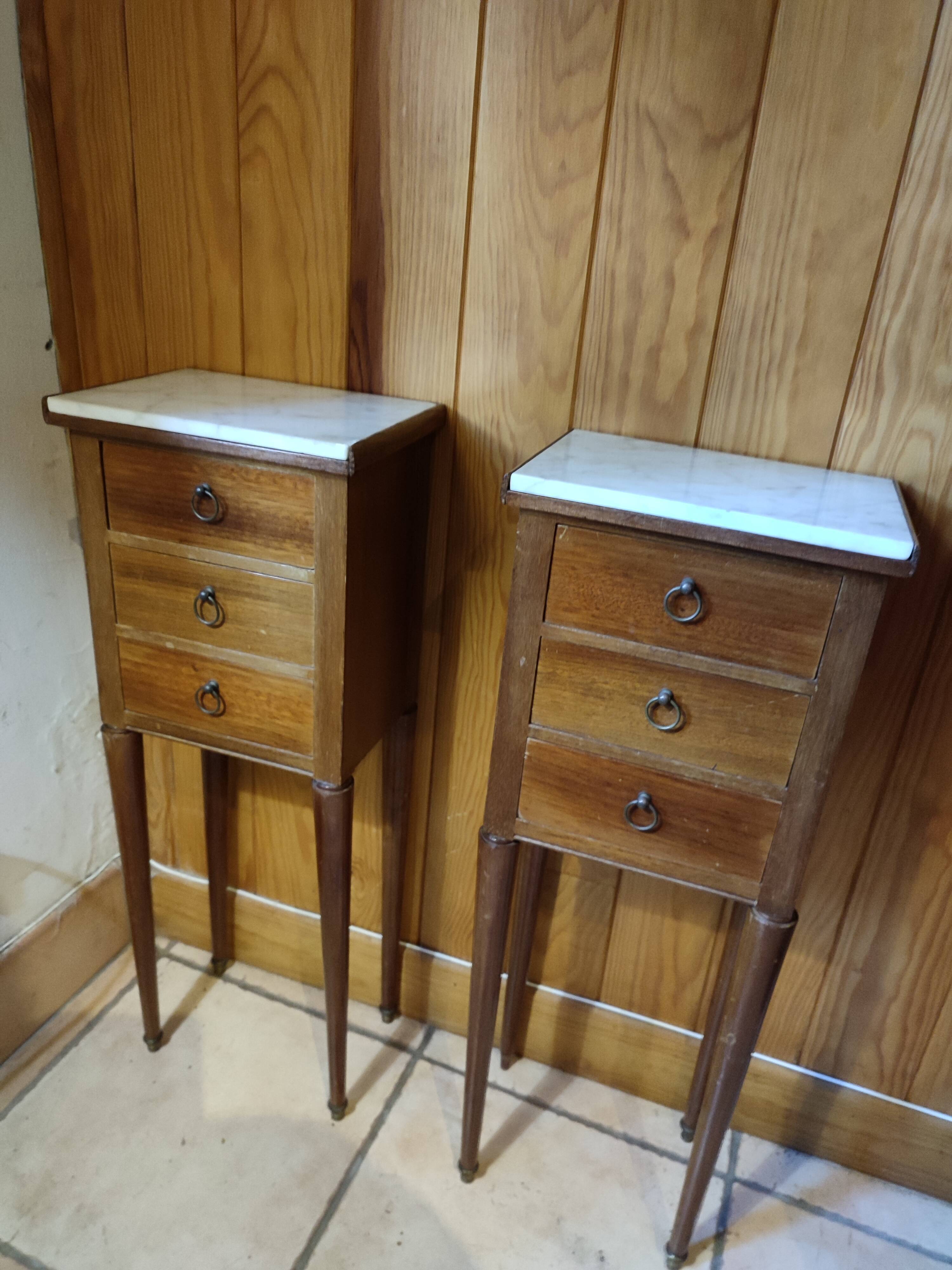 Pair of bedside tables
