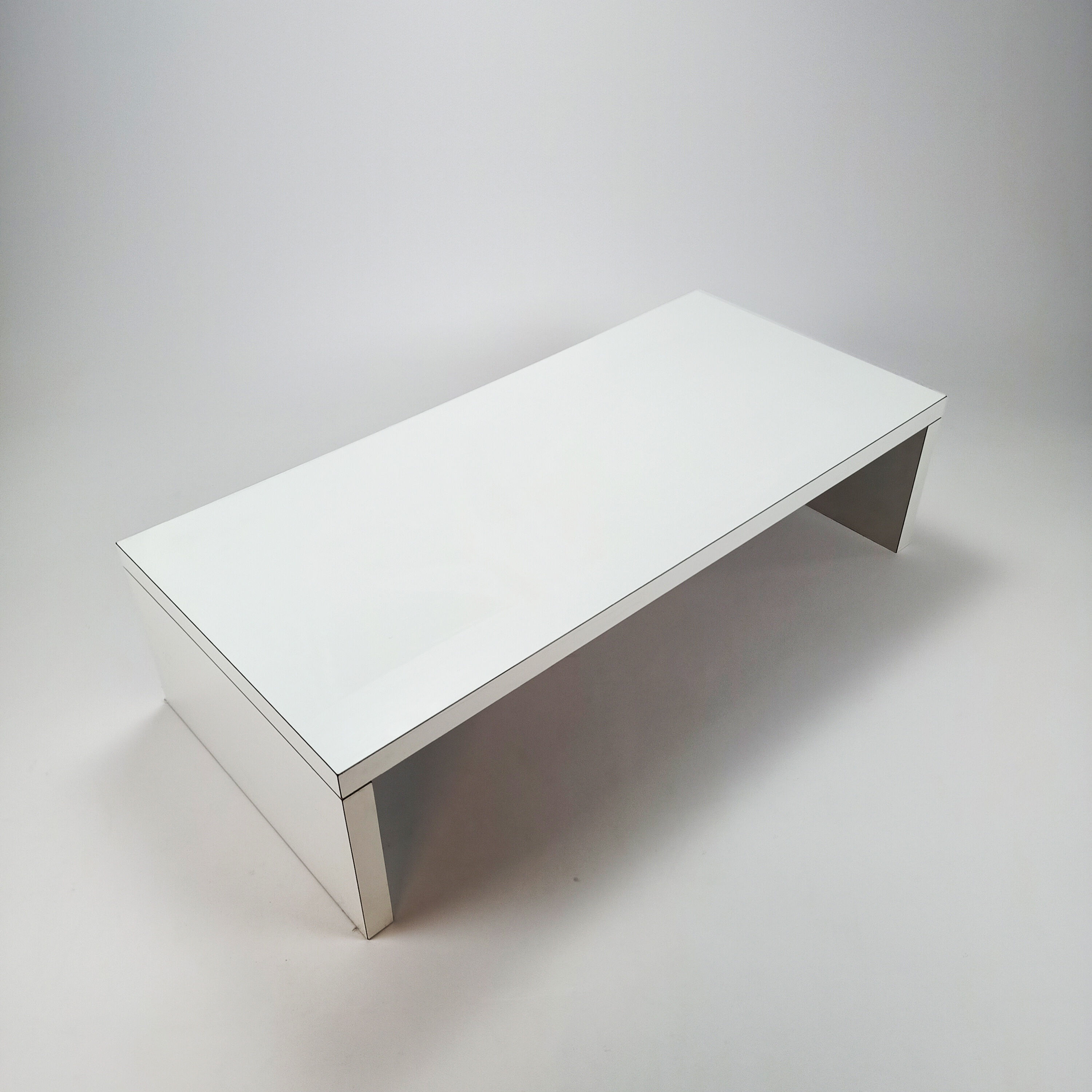 Minimalistic postmodern coffee table, 1970s