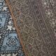 Tapis oriental vintage bleu clair 215×137 cm