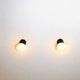 W-1809 Op-Art Wall Lamps In Opal Glass By Raak Amsterdam, The Netherlands 1970S