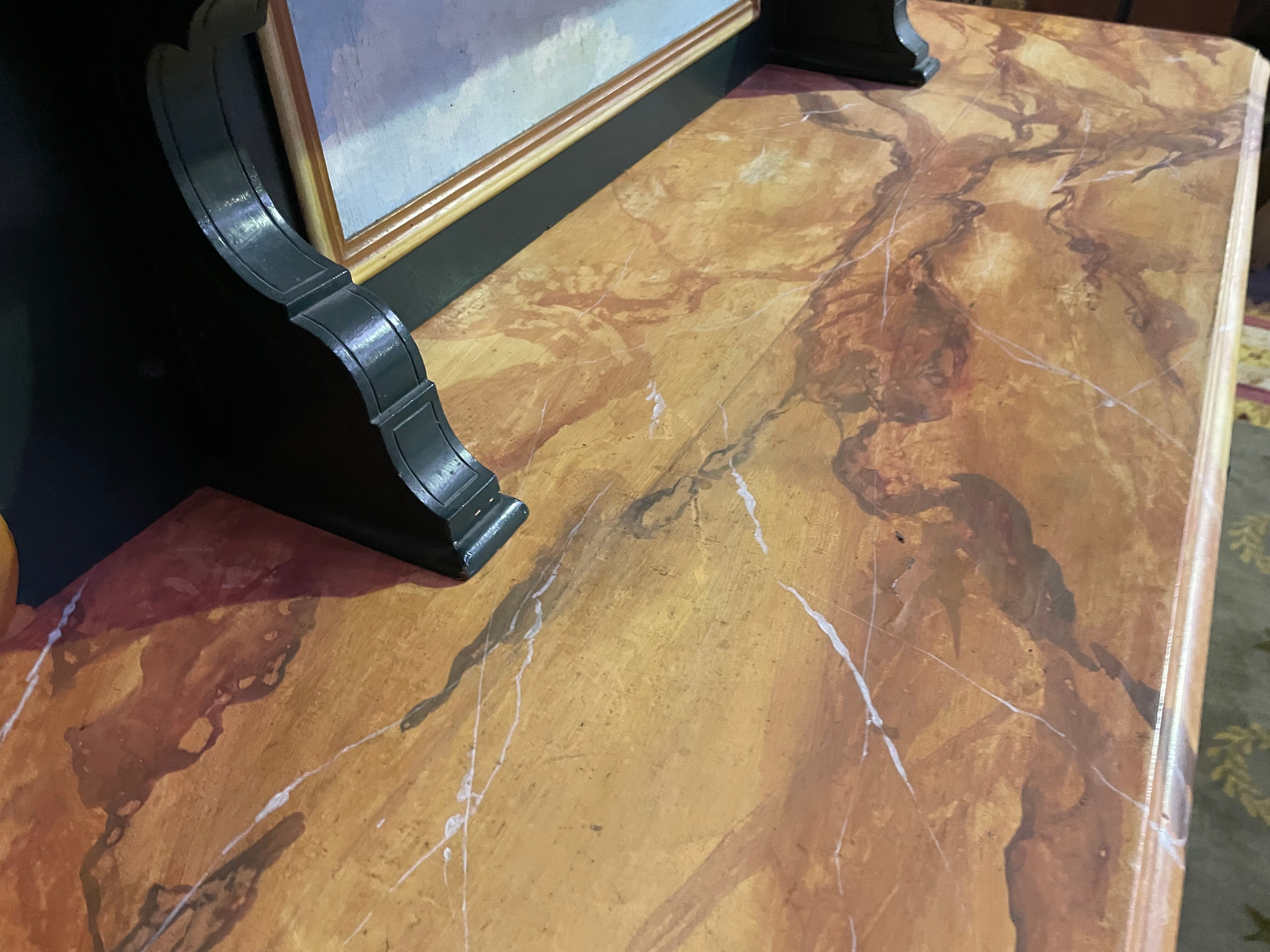 Buffet Saint-Hubert painted