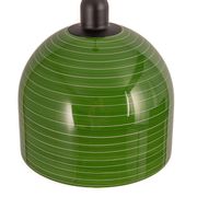 Green glass suspension by Peill Putzler, Germany, 1970