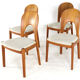 Set of 4 Koefoed Morten chairs 'Horve'