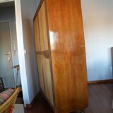 Cabinet style 1930 in walnut bramble wood