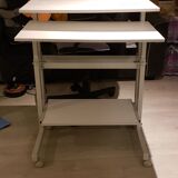 Office like new with wheels, with 3 levels, adjustable in height
