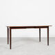Midcentury extendable dining table in rosewood Alf Aarseth for Gustav Bahus