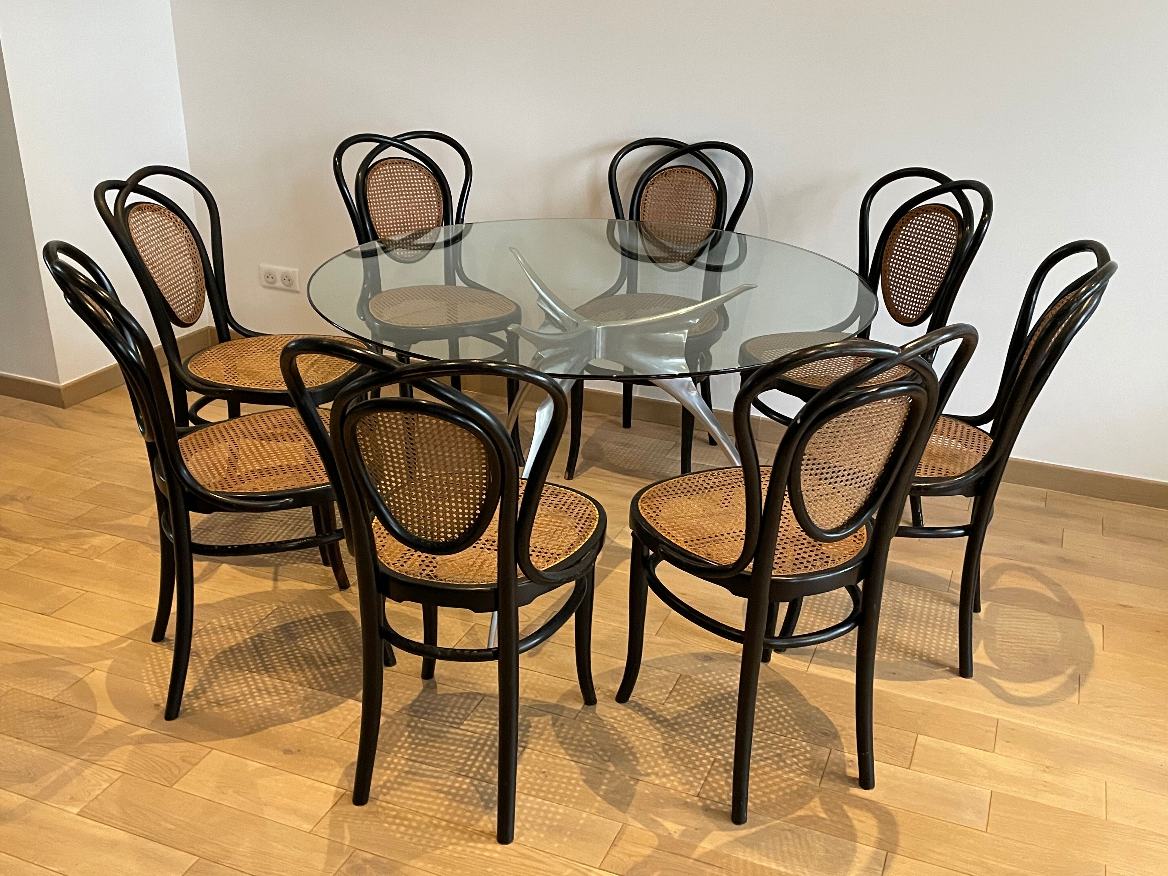 Table ronde Water par Bernard Dequet, 1970