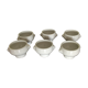 White porcelain soup bowl