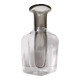 Transparent and Grey Sommerso Murano Glass Vase by Hora P