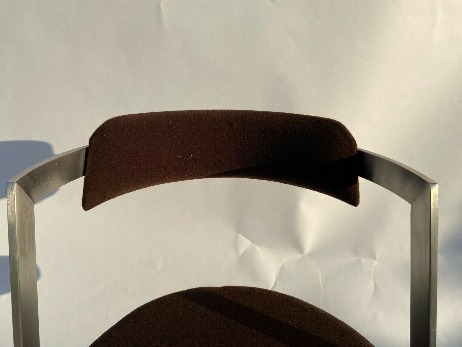 1970 stainless steel chair chrome style treck