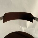 1970 stainless steel chair chrome style treck