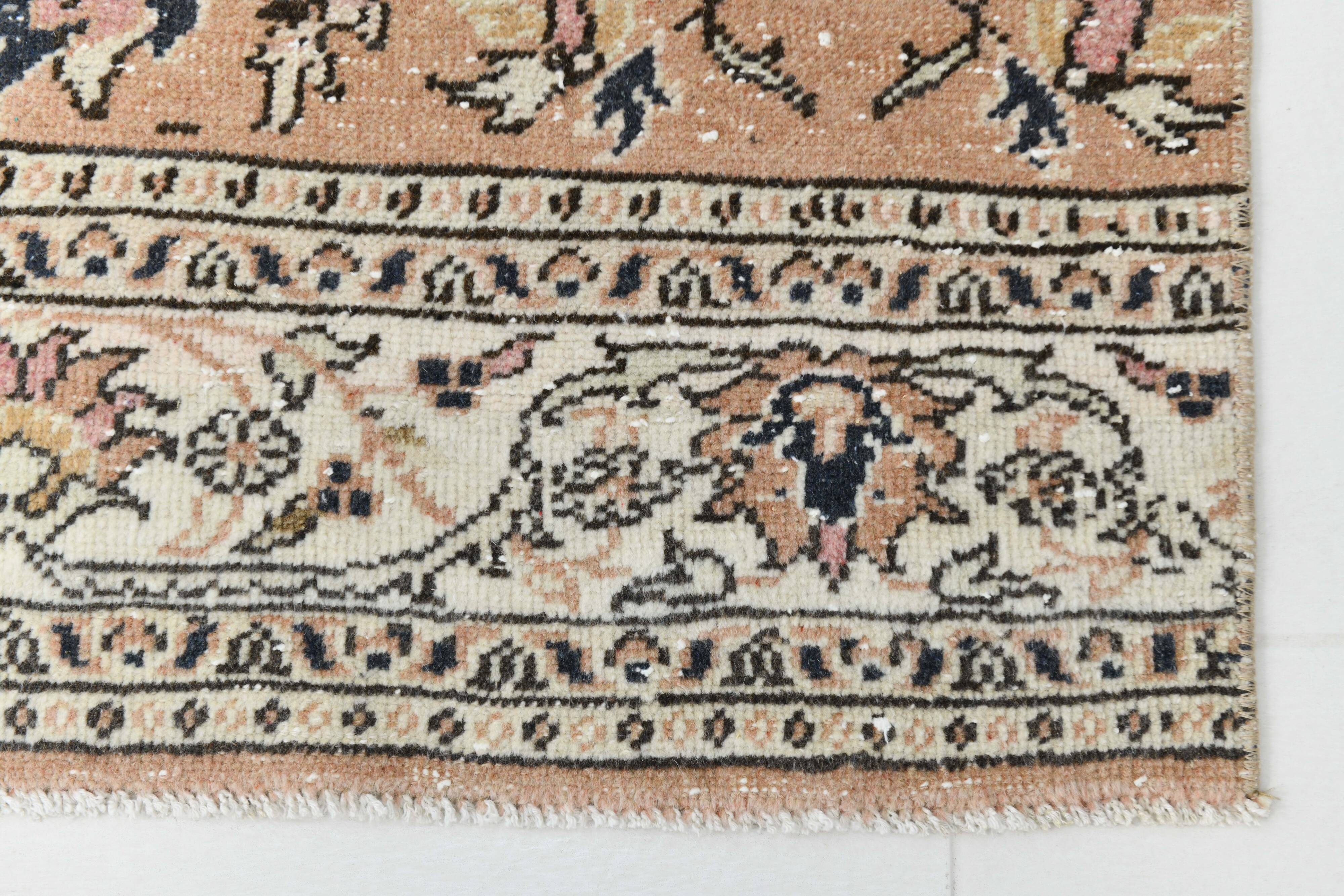 2x7 Red  Pattern Persian Runner Rug, 64x227Cm