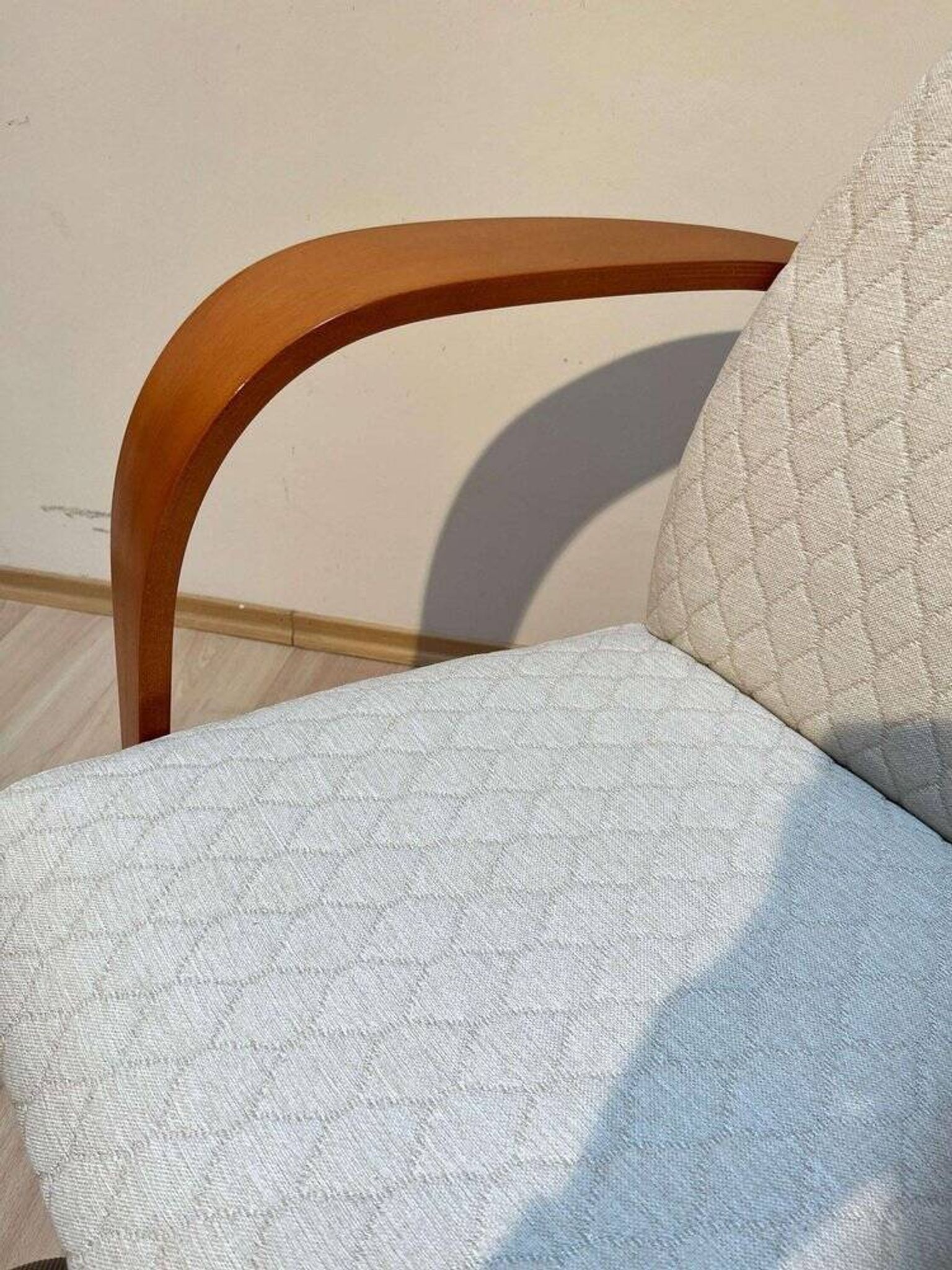 Spanish Club Chair in Beech and Plywood, 1990s