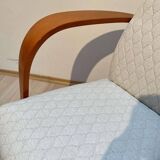 Spanish Club Chair in Beech and Plywood, 1990s