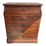 Commode de toilette dite chemin de fer