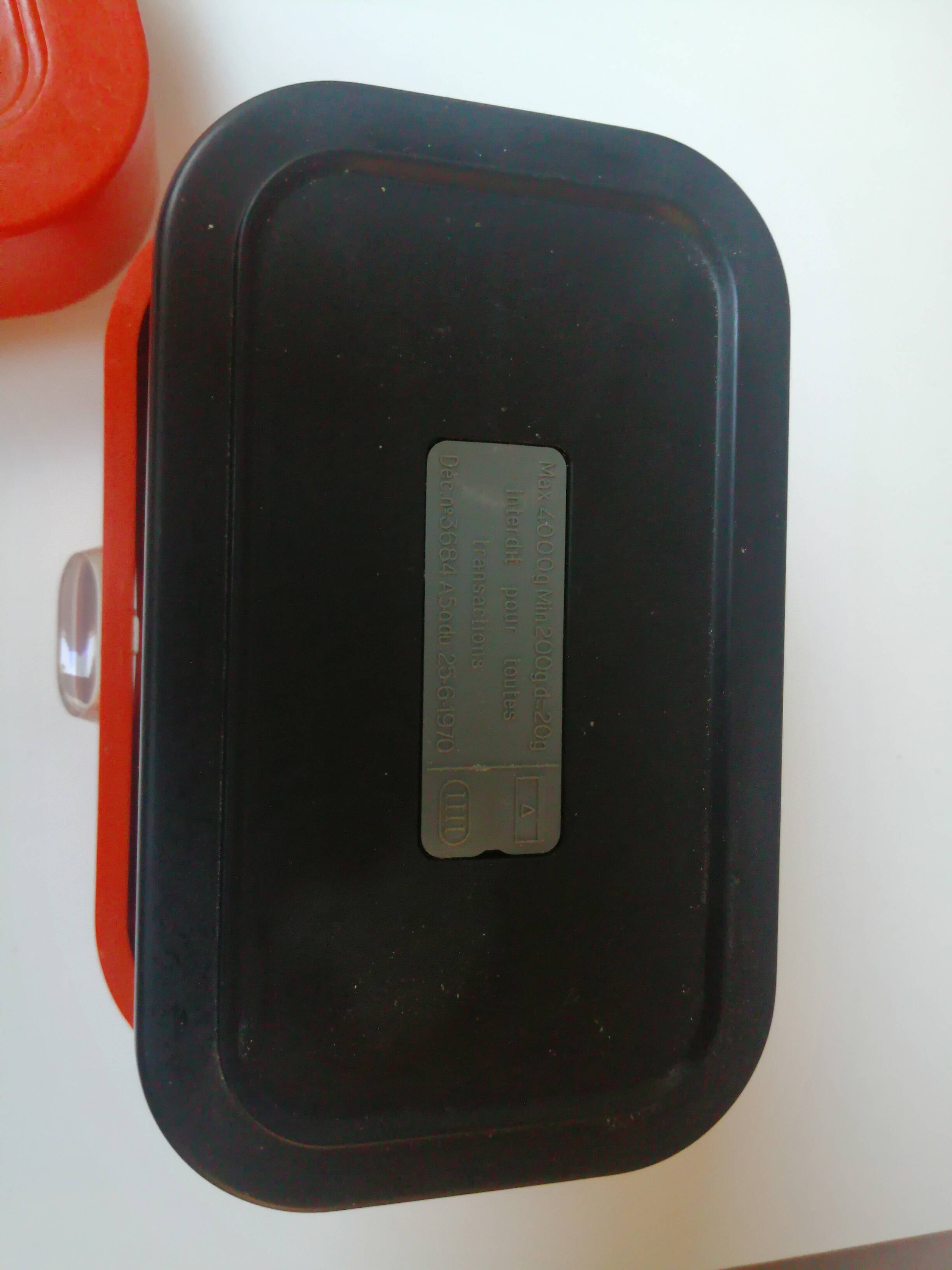 Terrallon 4000 vintage orange scale