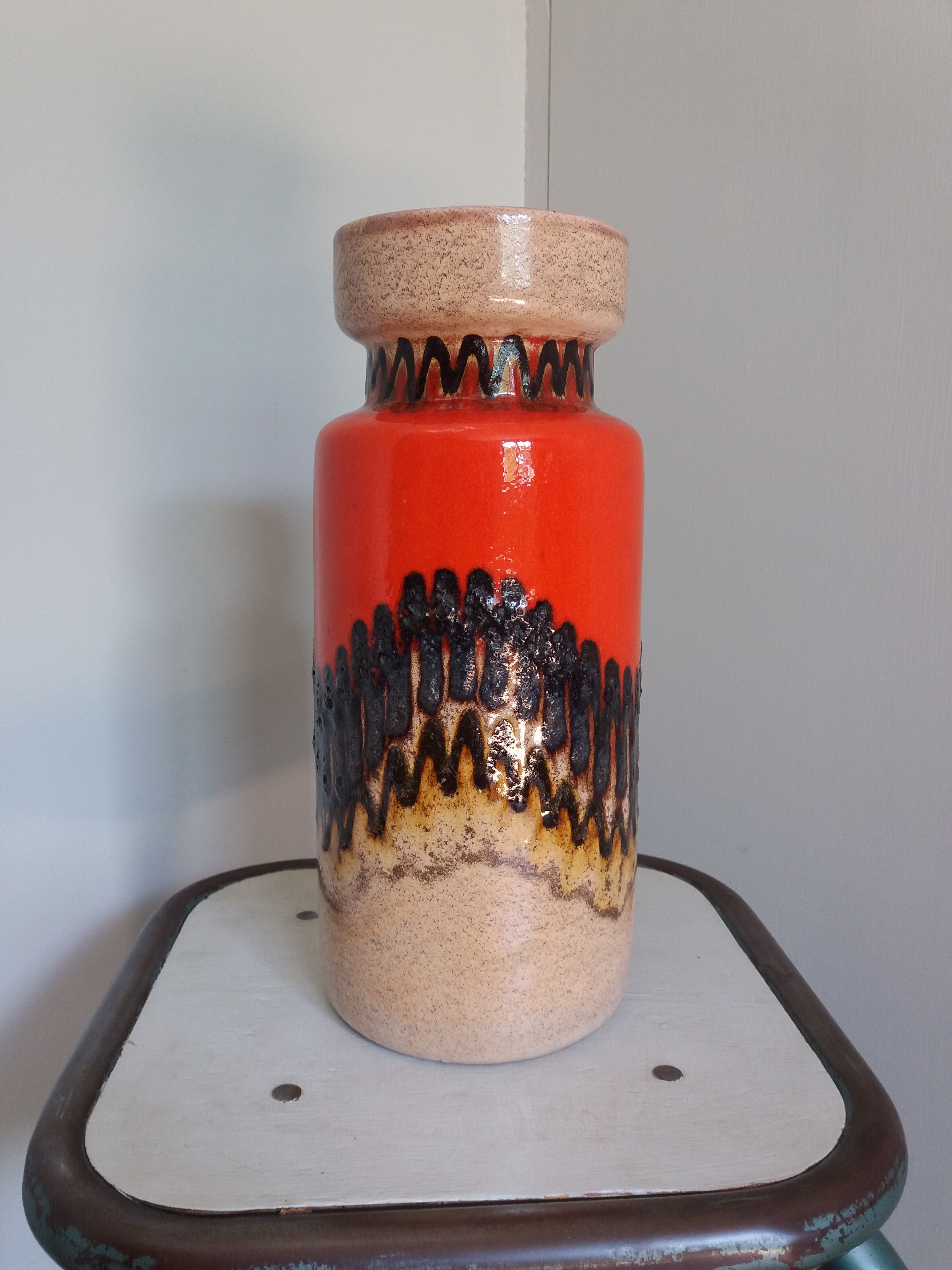 Vase West Germany height 30 cm