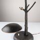 Hammered Copper Sculptural Lamp in the Shape of a Tree, Mid-Century Modern