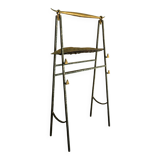 Jean Jacques Argueyrolles, clothes throwers and pockets in patinated welded iron