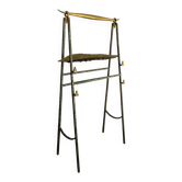 Jean Jacques Argueyrolles, clothes throwers and pockets in patinated welded iron