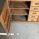 Renovated antique solid wood sideboard