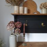 Oak shelf coat rack