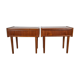 Pair of vintage bedside tables with drawers – Denmark, 1960s