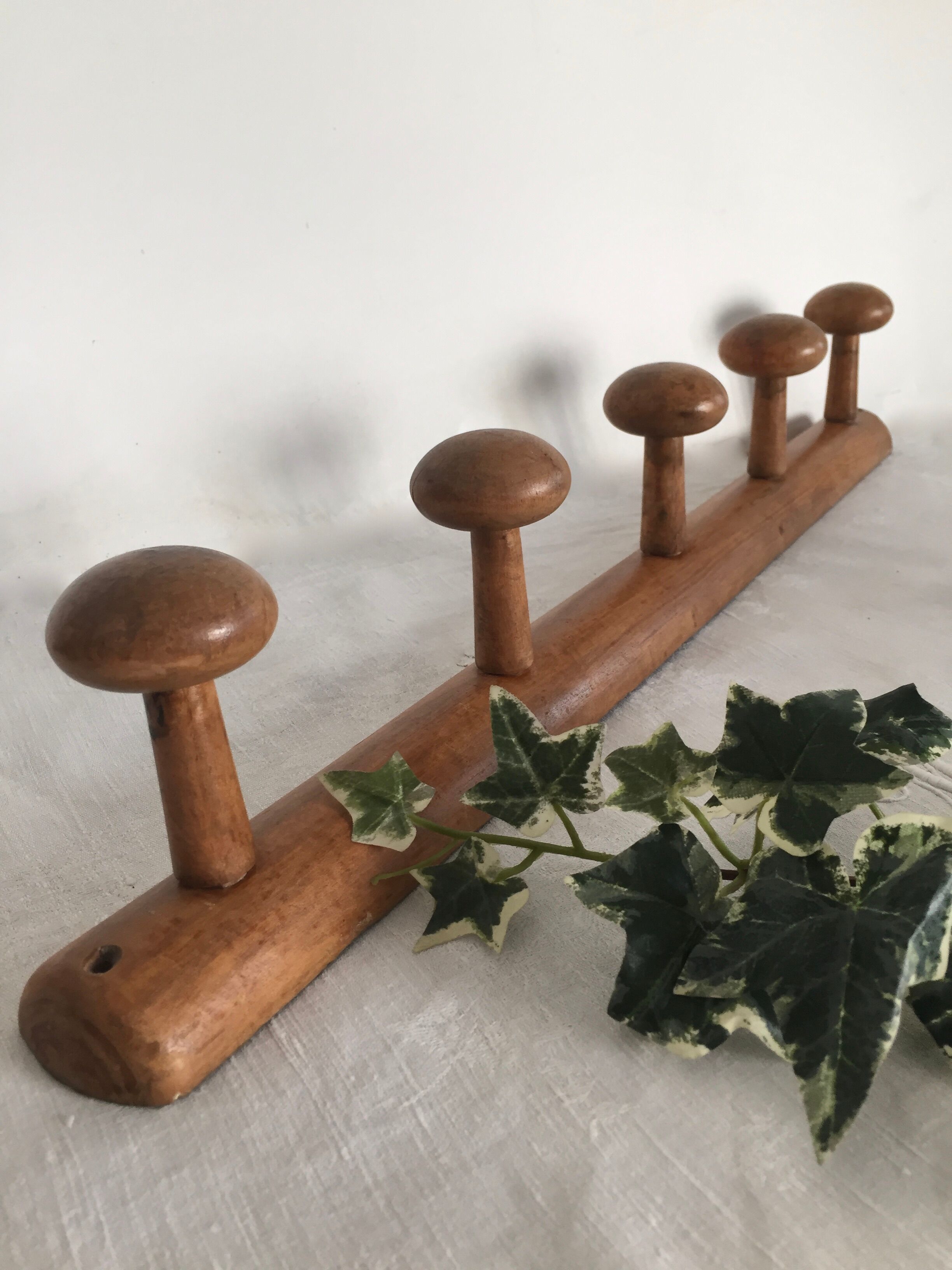 5-mushroom coat holder
